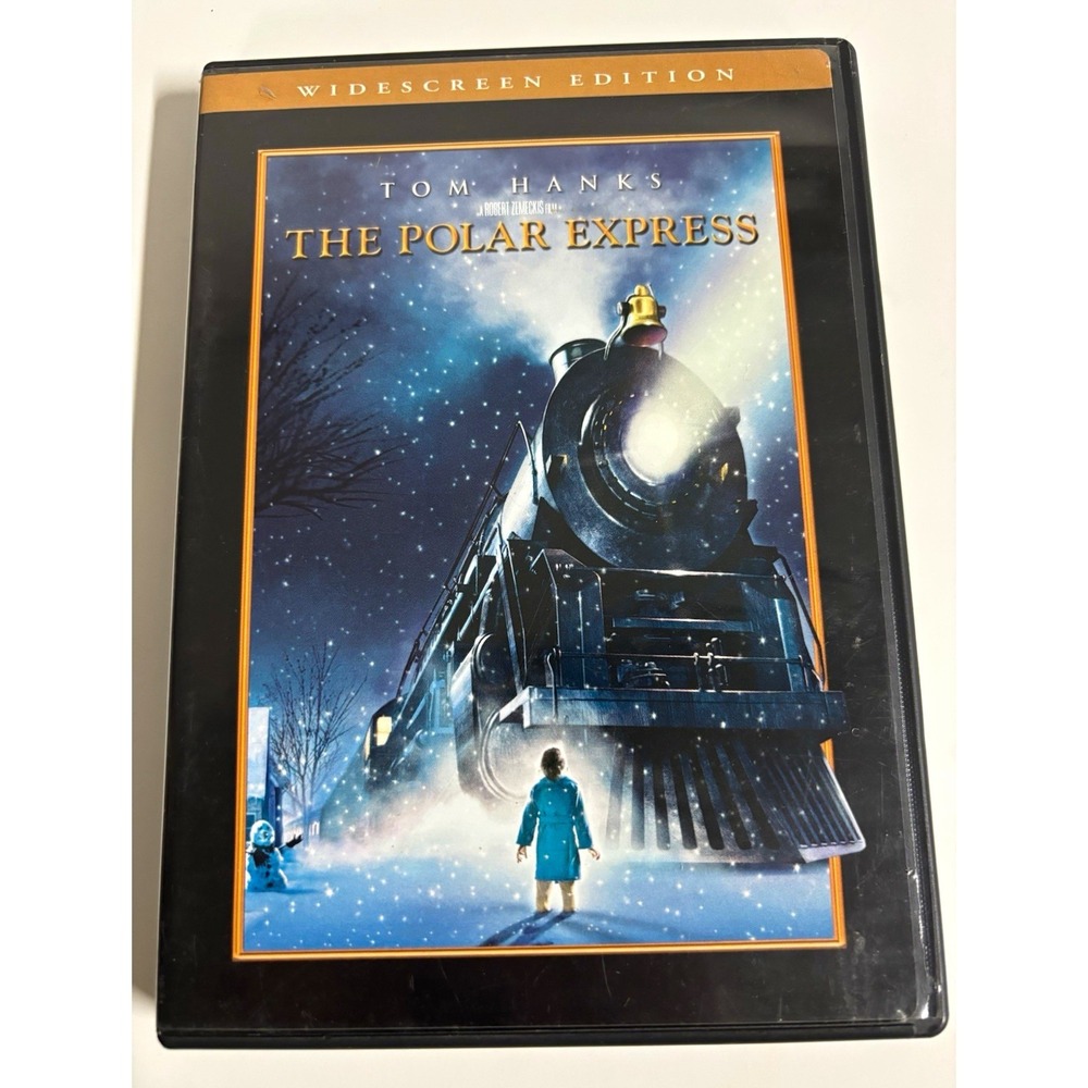 The Polar Express DVD Tom Hanks Widescreen Edition 2005 Holiday Movie G Rated